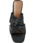 ფოტო #4 პროდუქტის Women's Charlize Twisted Slip On Dress Sandals