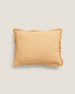 Linen cushion cover