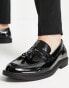 Фото #6 товара schuh Randall tassel loafers in black