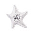 Фото #4 товара Игрушка для раскраски Плюшевая Белый Чёрный Ткань Морская звезда Pincello