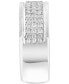 EFFY® Men's Diamond Pavé Band (3/4 ct. t.w.) in 14k White Gold