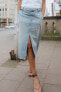 Фото #1 товара Джинсовая юбка миди z1975 ZARA