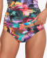 Фото #1 товара LAUREN RALPH LAUREN Printed Hipster Bikini Bottoms JUNGLE PARADISE size 4 303938