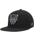 ფოტო #3 პროდუქტის Men's Black Black Panther Marvel Fitted Hat