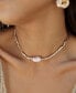 ფოტო #3 პროდუქტის Liquid 18K Gold-Plated and Cultured Freshwater Pearl Choker