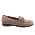 Фото #1 товара Trotters Donelle T2172-117 Womens Brown Leather Slip On Loafer Flats Shoes 11