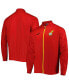 Фото #2 товара Men's Red Ghana National Team Pre-Match Raglan Full-Zip Training Jacket