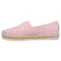 Фото #3 товара TOMS Alpargata Rope Espadrille Slip On Womens Pink Flats Casual 10017845T