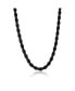 Фото #1 товара Stainless Steel 5mm Rope Chain Necklace