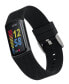 Фото #1 товара Ремешок для часов WITHit черный тканевый силиконовый для Fitbit Charge 5 и 6