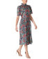 Фото #3 товара Платье-клеш от Julia Jordan с цветочным принтом