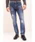 Фото #1 товара Men's Modern Distressed Denim Jeans