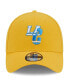 Фото #3 товара Men's Gold Los Angeles Chargers City Originals 39THIRTY Flex Hat