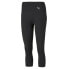 Puma Favorite 34 Athletic Leggings Womens Black Athletic Casual 52109401