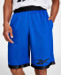 ფოტო #3 პროდუქტის Men's Regular-Fit Logo-Print Mesh Basketball Shorts