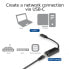 Фото #2 товара ACT AC7335 - Wired - USB Type-C - Ethernet - 1000 Mbit/s - Black