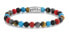 Playful beaded bracelet Red Hot Summer RR-60095-S