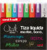 Фото #2 товара UNIBALL Uni-Ball Chalk, Blue, Green, Orange, Pink, Red, Violet, White, Yellow, 8 pc(s)