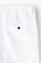 Фото #5 товара Slim Fit Dressy Linen-blend Pants