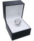 ფოტო #3 პროდუქტის Cubic Zirconia Three Row Baguette Statement Ring in Sterling Silver