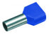 Фото #1 товара Cimco 182476 - Wire end sleeve - Tin - Straight - Blue - Metallic - Copper - Polypropylene (PP)