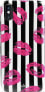 Фото #1 товара Чехол для смартфона Puro Glam Miami Stripes iPhone Xs / X (поцелуй)
