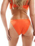 Фото #5 товара ASOS DESIGN high leg bikini bottom in orange