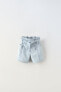 Paperbag bermuda shorts