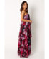 Фото #6 товара Women's Bloom Strapless Maxi Dress