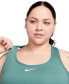 ფოტო #5 პროდუქტის Plus Size Active Medium-Support Padded Logo Sports Bra