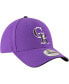 Фото #2 товара Men's Purple Colorado Rockies Alternate 2 The League 9FORTY Adjustable Hat