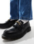 Фото #1 товара Dr Martens Adrian snaffle loafers in black leather