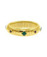 ფოტო #1 პროდუქტის 14K Gold-Plated Tall Omega Bracelet with Color Stone