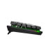 Krux Solar - Full-size (100%) - USB - Membrane - QWERTY - RGB LED - Black