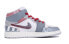 Кроссовки женские Jordan Air Jordan 1 Mid SE Craft - серо-красные DQ3726-100. 35.5 - фото #3