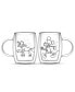 Фото #1 товара Disney Mickey and Pluto Espresso Mugs Set, 2 Piece