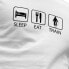 ფოტო #3 პროდუქტის KRUSKIS Sleep Eat And Train short sleeve T-shirt