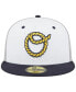 ფოტო #3 პროდუქტის Men's White Omaha Storm Chasers Theme Nights Omaha Cattlemen 59Fifty Fitted Hat