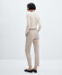 ფოტო #4 პროდუქტის Women's Straight Suit Pants