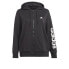 adidas women Essentials Linear Full-Zip French Terry Hoodie (Plus Size)