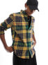 Фото #1 товара GANT sheild logo check flannel shirt in tan