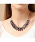 Women's Blue Teardrop Strand Necklace