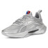 Фото #2 товара Puma Bmw Mms Lgnd Renegade Lace Up Mens Silver Sneakers Casual Shoes 30757101