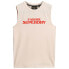 ფოტო #3 პროდუქტის SUPERDRY Sport Luxe Graphic Fitted sleeveless T-shirt