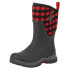 Фото #2 товара Muck Boot Arctic Sport Ii Mid Plaid Pull On Womens Black Casual Boots AS2M0PLD