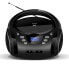 Inter Sales Denver TDB-10 - Analog - DAB+,FM - Player - CD-R,CD-RW - 1.8 W - LCD