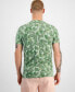 Фото #2 товара Men's Short Sleeve Crewneck Leaf Camo T-Shirt, Created for Macy's