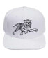 ფოტო #1 პროდუქტის Men's White Jackson State Tigers Mascot Evergreen Wool Snapback Hat