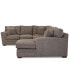 Фото #12 товара CLOSEOUT! Loranna 3-Pc. Fabric Sectional with Chaise, Created for Macy's