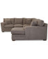 CLOSEOUT! Loranna 3-Pc. Fabric Sectional with Chaise, Created for Macy's